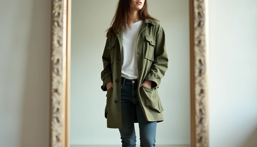 Simple repeatable outfit representing less style noise