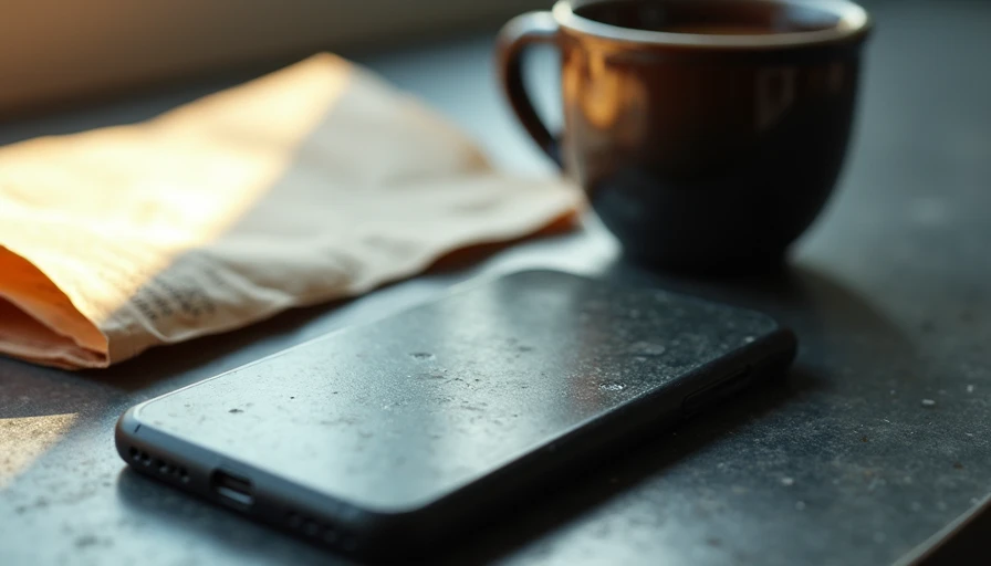 Phone notes app listing disappointing clothing purchases next to coffee and receipt