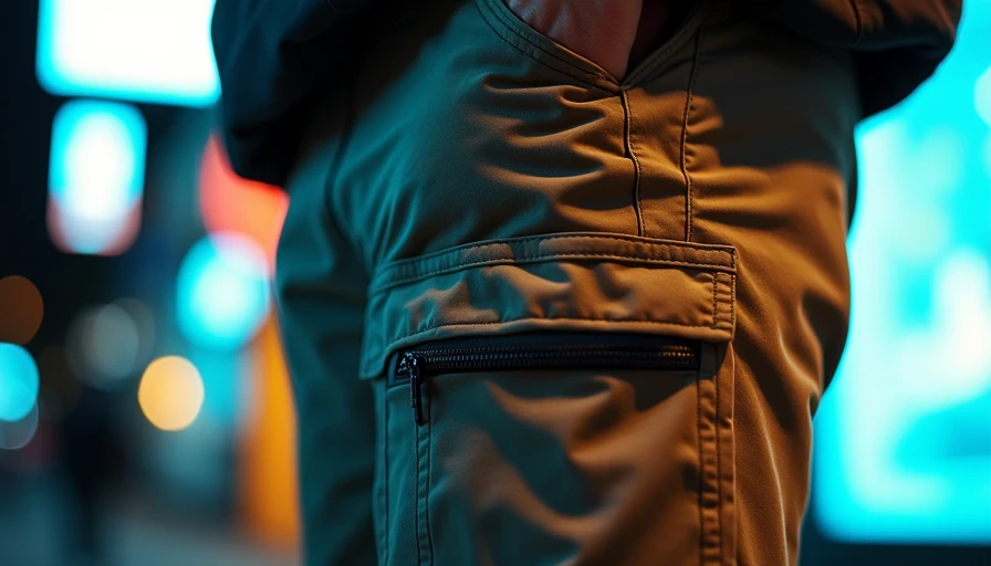 Visual context for cargo pants styling that looks modern not sloppy for young men