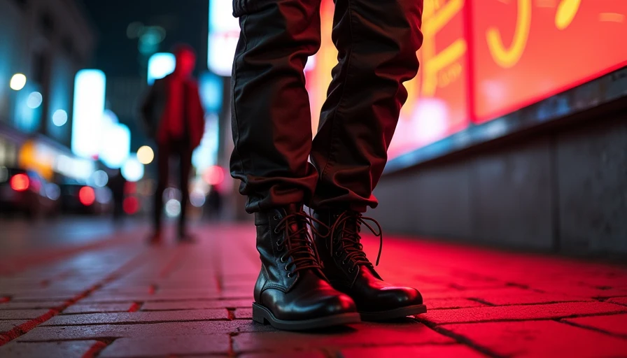 Illustration for cargo pants styling that looks modern not sloppy for young men