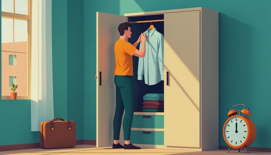 Creating a No Iron Wardrobe for Busy Young Guys with Long Commutes
