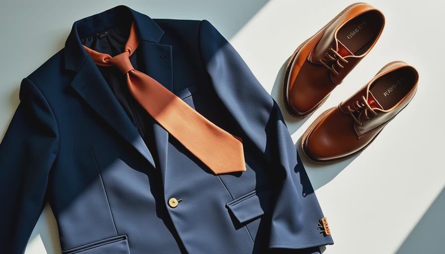 Illustration for how to thrift successfully for business casual pieces